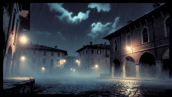 Con lo zaino di cartone